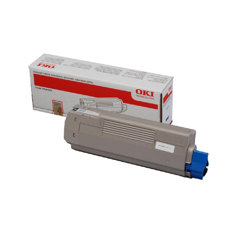 OKI - NOIR - ORIGINAL - CARTOUCHE DE TONER - POUR C610DN, 610DTN, 610N
