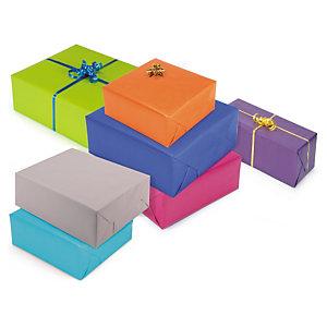 PAPIER CADEAU KRAFT LUMIÈRE BLEU OUTREMER 70 CM X 100 M