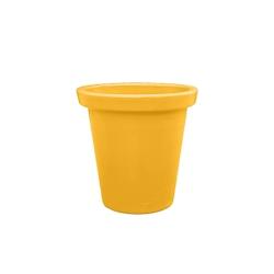 PLAST'UP ROTOMOULAGE Pot de fleurs rond xxl delight 420l - JAUNEMANGUE - jaune 0750122559725_0