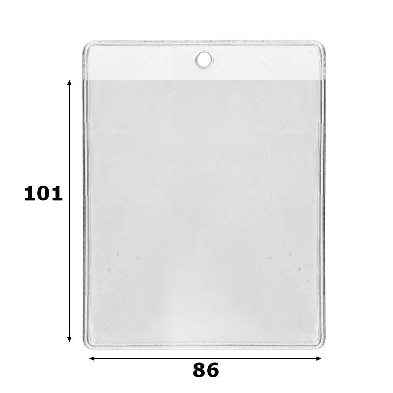 Porte badge 101 x 86 trou rond_0