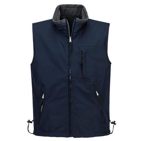 PORTWEST S418 BODYWARMER RS REVERSIBLE MARINE - TAILLE XXL