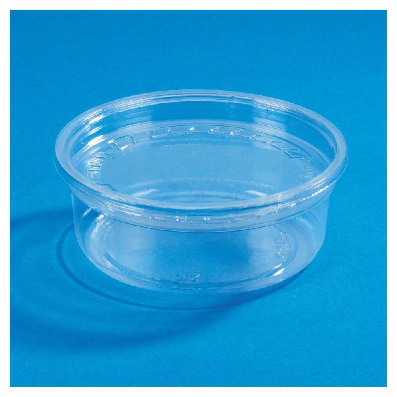 POT EN PLASTIQUE FRAÎCHEUR 24 CL - TRANSPARENT - LOT DE 50