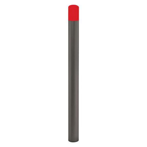 POTELET CARREFOUR ÉCOLE Ø76 MM - GRIS PROCITY/ROUGE 3020 - PROCITY