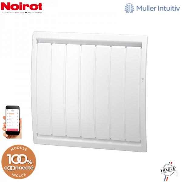 RADIATEUR FONTE NOIROT CALIDOO 1000W HORIZONTAL BLANC CONNECTÉ NEN3013SEEC
