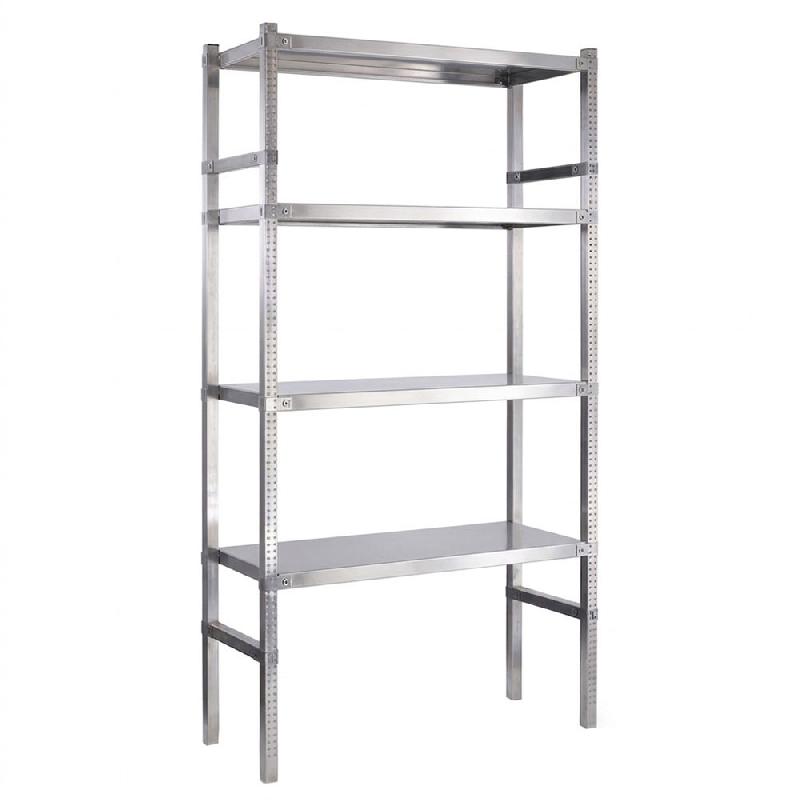 Rayonnage inox tôlé l.600 x p.600 storinox - 1905570_0