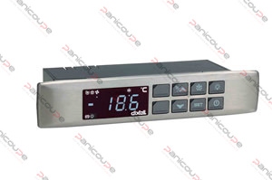 Regulateur digital pour moyenne et basse temperature avec fonction degivrage electrique ou gaz chaud et relais lumière_0