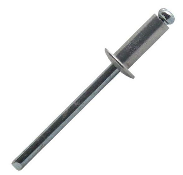 RIVETS ALUMINIUM TÊTE PLATE 3X14 BOÎTE DE 500 - SCELL-IT - ASD3014