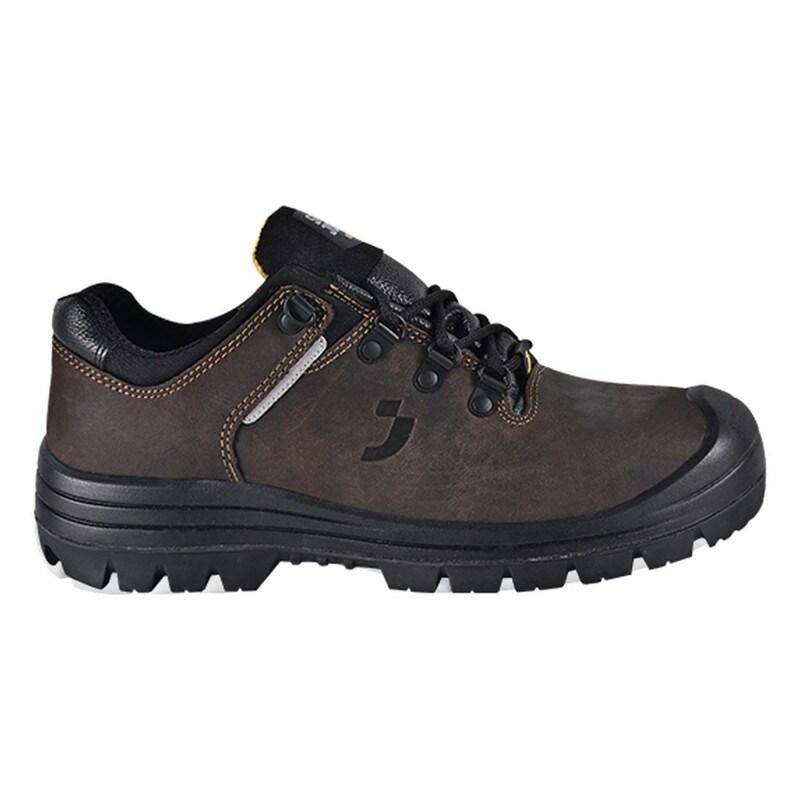 Safety Jogger - Chaussures de sécurité basses en cuir respirant et semelles résistantes à la chaleur VESUVIO marron et noir S3 http://carbonn.Fr/i_0