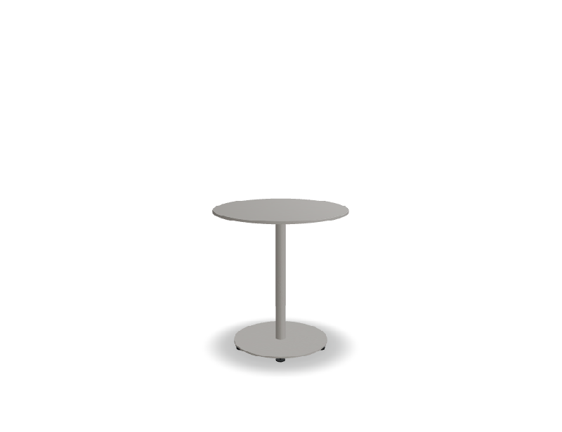 Table de café ronde 70x70 BOLT - beige_0