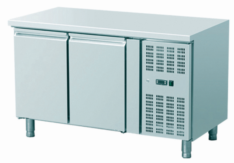 Table réfrigérée professionnelle 2 portes 282 l ventilé -18 / -22°c - THSNACK2100BT_0