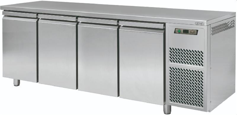 Tables réfrigérées sans le dessus 4 portes 0/10°c - T74TNSP_0