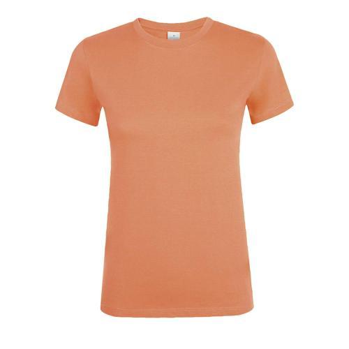 TEE-SHIRT PERSONNALISABLE FEMME EN COTON ABRICOT