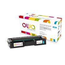 TONER REMANUFACTURÉ OWA - HAUTE CAPACITÉ - CYAN - POUR RICOH 407717