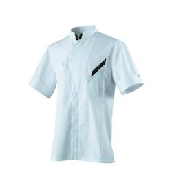 Veste de cuisine mixte manches courtes  Versant respirante blanc T.L Robur - L blanc polyester 3609120715138_0