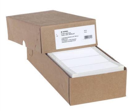 Étiquettes adhésives pour ordinateur en continu - 147,32 x 99,2 mm - Réf. 8072 - Perforées et adhérence renforcée_0