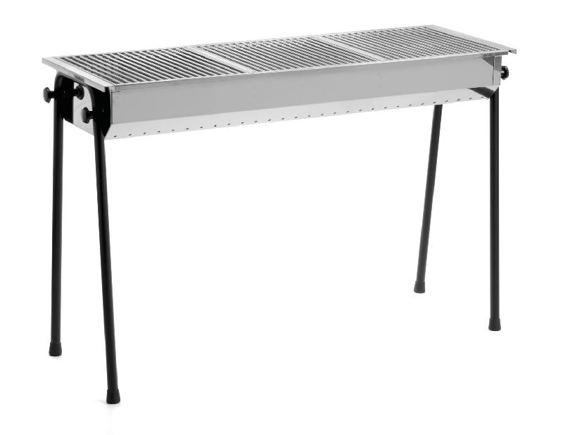 Barbecue à charbon de bois professionnel Resto 150801 - 1130x380x(H)760 mm - HENDI Food Service Equipment_0