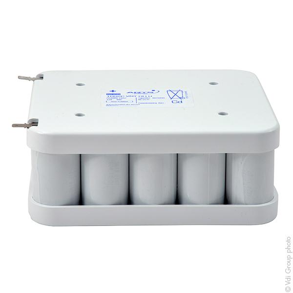 BATTERIE ECLAIRAGE SECOURS 10S2P 20 VNT DH U 12V 8AH
