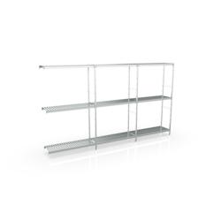 CORECO Rayonnage D Angle 4515X1370X400 3 Niveaux A40 - A40_0