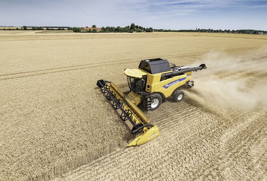 Cx8.70 moissonneuse batteuse - new holland - trémie (l) 9 500/11 500_0