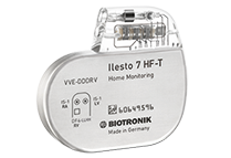 Défibrillateurs Ilesto 7 VR-T DAI simple chambre testé IRM sous conditions CRM ProMRI Permet aux patients de passer des examens IRM sous certaines conditions Télémetrie RF SafeSync Télémétrie RF pour une transmission des données sans tête de prog_0