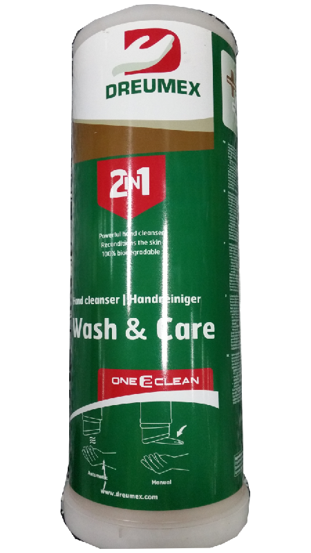 DREUMEX - Savon pâteux sans solvant à microbilles végétales 2 en 1 - 3 litres - Wash & Care - 11630001004_0