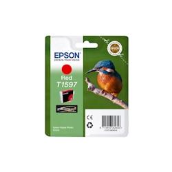 Epson Martin-pêcheur Cartouche Rouge C13T15974010 (T1597) - rouge 000000170015440689_0