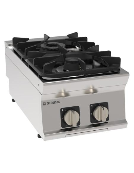 Fourneau 2 feux gaz dessus seul  Référence: PCG4G7_0