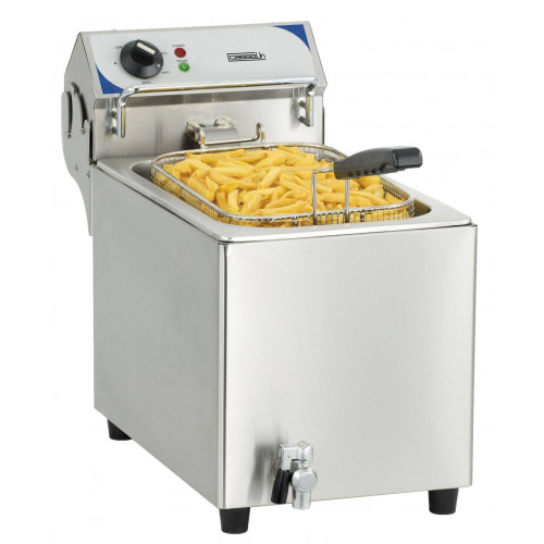 FRITEUSE ÉLECTRIQUE PROFESSIONNELLE AVEC VIDANGE CASSELIN - 10 L