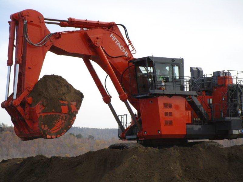 Godet rétro pour pelle Hitachi EX3600 - capacité jusqu'à plus de 40m3_1