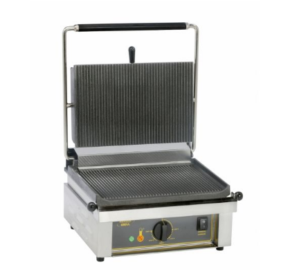 Grill panini rainuré roller grill_0