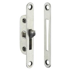Loquet encastrable avec pêne et gâche pour fenêtre, axe 10mm, carré 7mm, A-A0740-00-0-1 - FERCO by THIRARD - gris 3150260770742_0