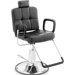 Physa - Physa Physa Keswick Black Fauteuil de Coiffeur réglable en Hauteur 52-64 cm 150 kg Noir Fauteuil bac Coiffure - 4062859190932_0
