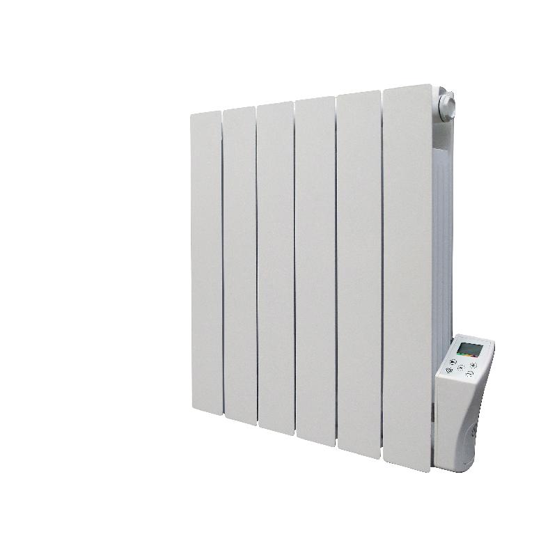 Radiateur électrique fixe 1000W - Inertie fluide - Fonction ASC - Programmable - Détecteur de fenêtre ouverte - Blanc - Adda Allauve_0
