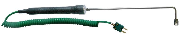 Sonde de température et d'hygrométrie - Surface tige coudée - Type K #4010S_0