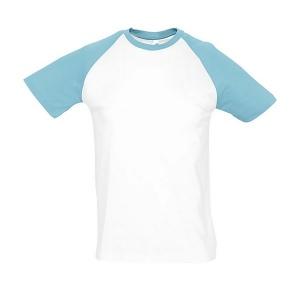 Tee-shirt homme bicolore manches raglan funky référence: ix018859_0