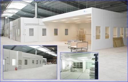 Cabine de peinture pour mobilier et ameublement - ventilation horizontale, verticale ou semi-verticale - sur mesure_0