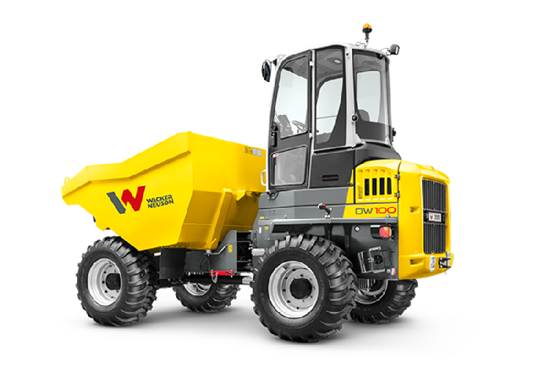 Dumper sur pneus Wacker Neuson DW 100 - 55,4 kW - Charge utile 10.000 kg_0