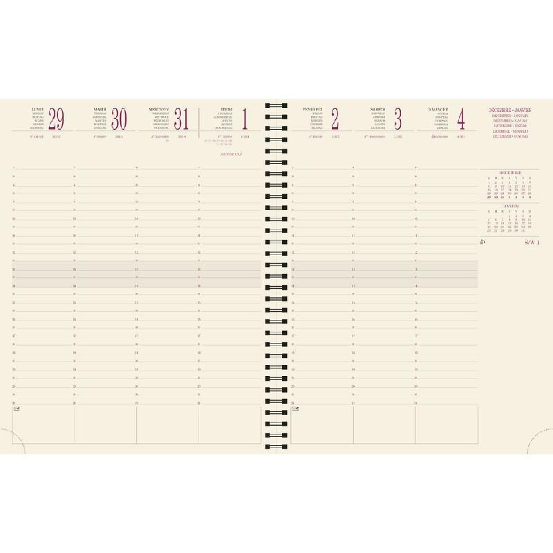 EXACOMPTA AGENDA EXATIME BABY CROCO 27 - 21 X 24 CM - 2016