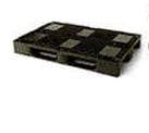 Palette en plastique universelle 7340000 - butée de calage rétractable - 1200x800x145 mm_0