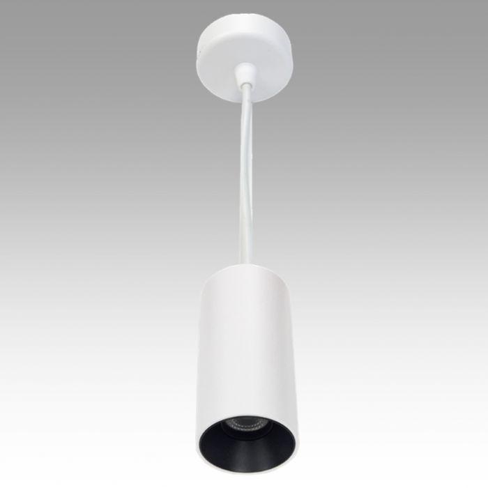 Spot rond en suspension LED 10W IRVINA S ROUND - réflecteur haut rendement, faisceau 36° et coloris personnalisable_0