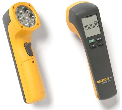 Stroboscope à LED - Fluke 820-2, 50 à 300 000 fpm, flash réglable, déclenchement externe_0