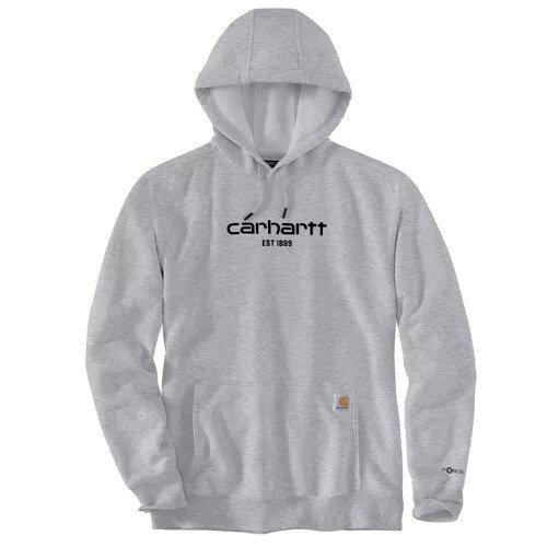 Sweat à capuche Force Gris Logo Graphique Homme - Tailles : XL_0