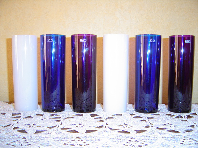 Verre tube opaque  20cl en polycarbonate_0