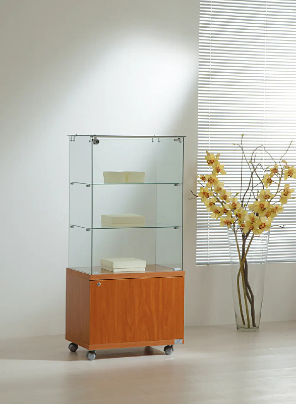 Vitrine avec meuble bas 6/14mva - cerisier_0