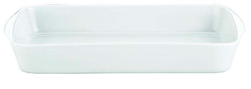 PLAT RECTANGULAIRE BLANC PORCELAINE 26,4X14,1 CM PILLIVUYT