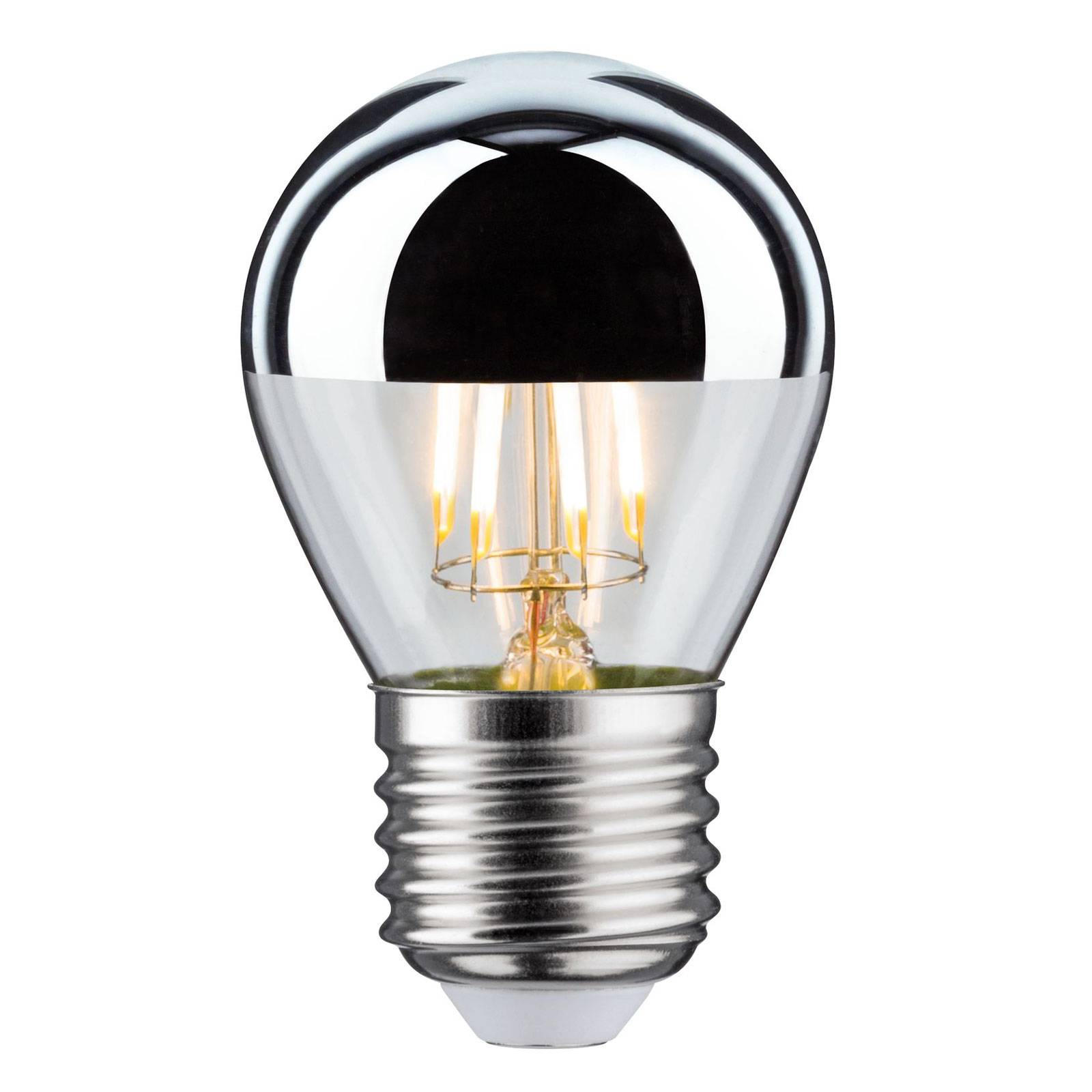 PAULMANN AMPOULE LED E27 GOUTTE 827 TÊTE MIROIR 4,8 W