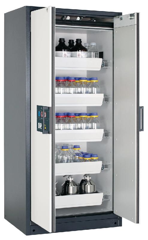 ARMOIRE SÉCURITÉ Q-CLASSIC-90 Q90.195.090 GRIS/BLANC - MANUTAN COLLECTIVITÉS