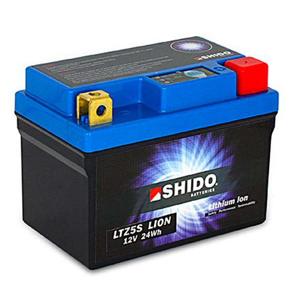 Batterie moto lithium YTZ5S / LTZ5S 12V 2Ah - Shido - Ultralégère et performante_0