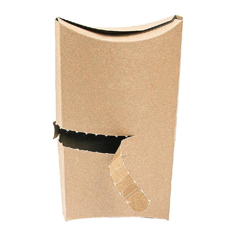 Boite à tacos The Pack carton ondulé nano micro 19,5x12,5x3cm naturel - par 500_0