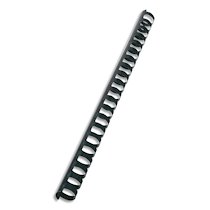BOÎTE DE 100 PEIGNES PLASTIQUE COMBBIND A4 19MM NOIR 4028601